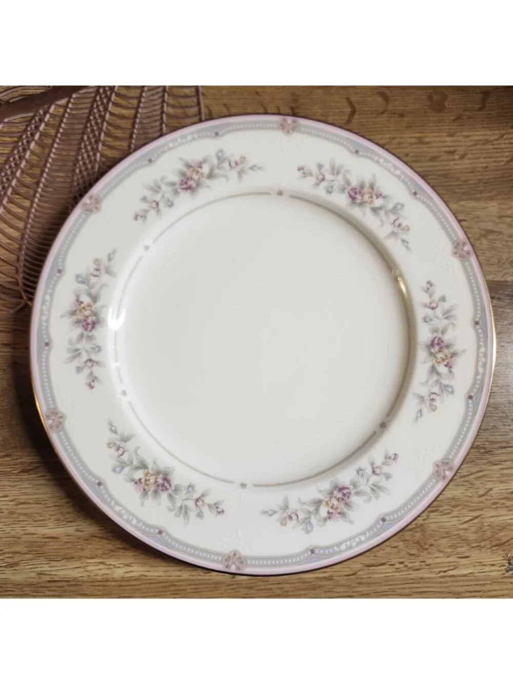 Mismatched China Dinner Plates Eclectic Set of 4 ~10.5